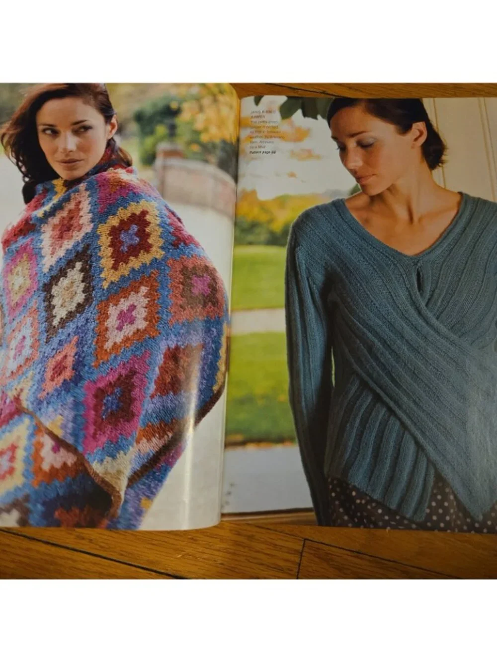 Knitting Magazine 046, January 2008 Stepped Flower Stole Fassett